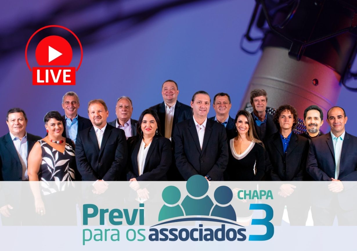 Assista às lives da Chapa 3 – Previ para os Associados