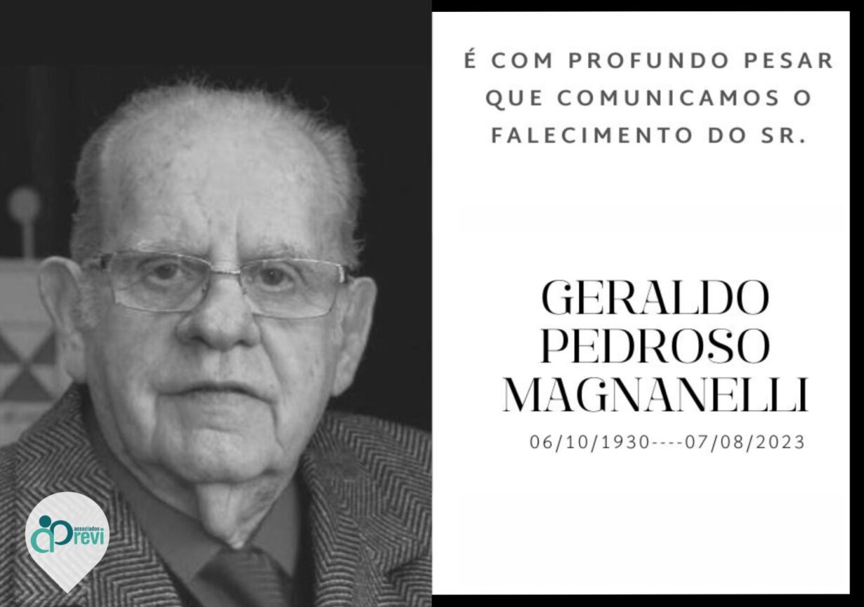 Eleitos da Previ lamentam com profundo pesar falecimento de Geraldo Magnanelli