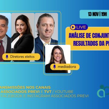 Live dos eleitos nesta quinta 13 vai avaliar conjuntura econômica e desempenho dos planos
